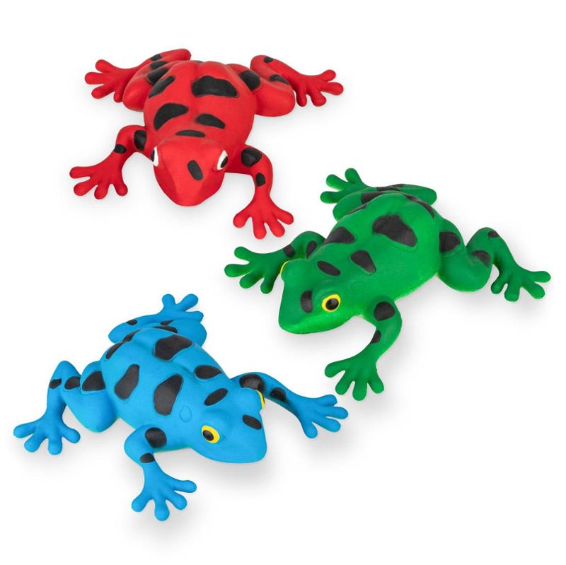 Zoo Stretchy Light-Up Kröte – Nachtleuchtendes Spielzeug in 3 Farben
