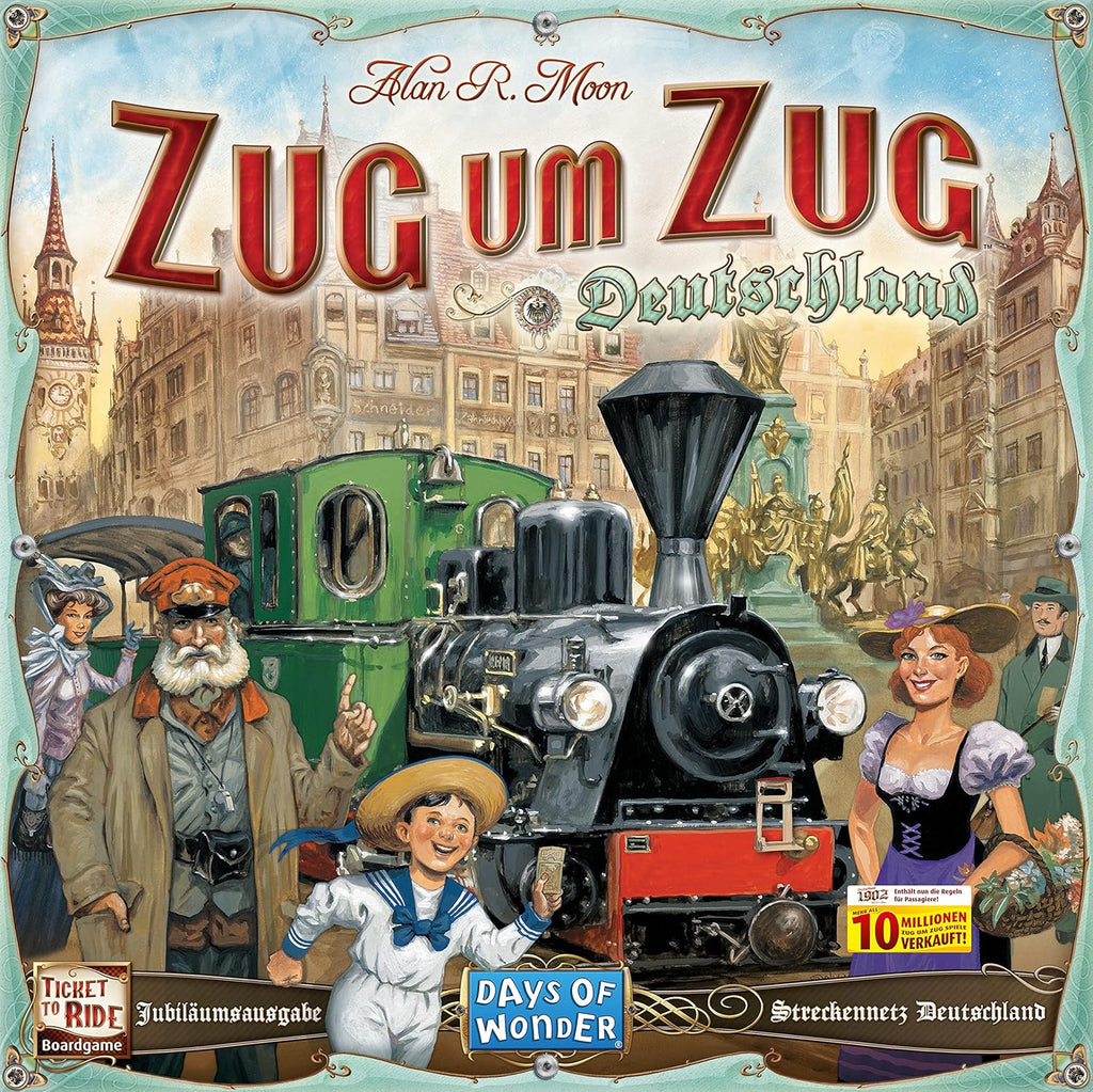 Days of Wonder Zug um Zug Deutschland Grundspiel Box
