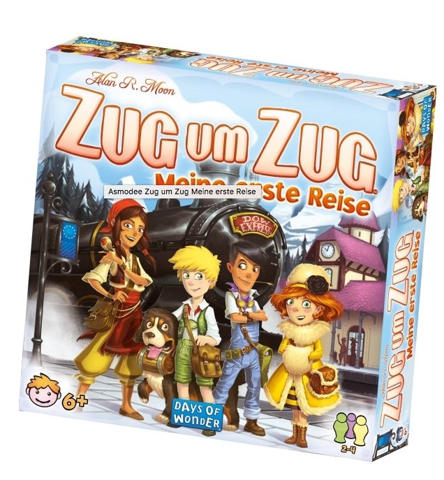 Zug um Zug - Meine erste Reise - Asmodee