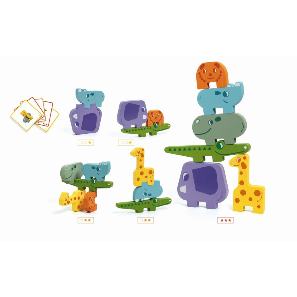 Stapelspiel - Ze ToTa Nima Blocks Stapelsteine Djeco