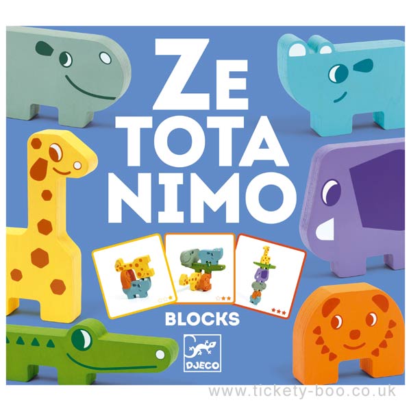 Stapelspiel - Ze ToTa Nima Blocks Stapelsteine Djeco