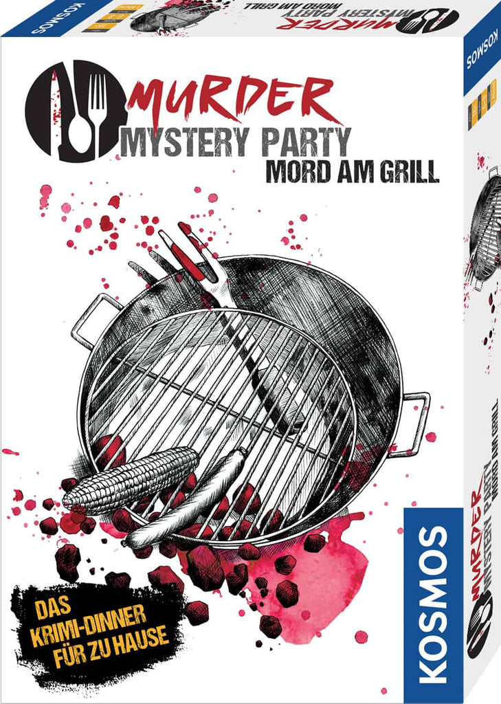Mord am Grill: Eine spannende Murder Mystery Party Cover