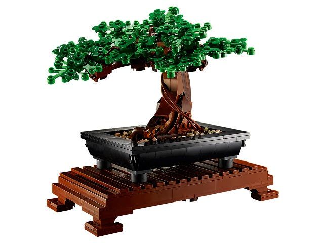 LEGO Bonsai Baum - Modellbausatz für Bonsaikunstliebhaber