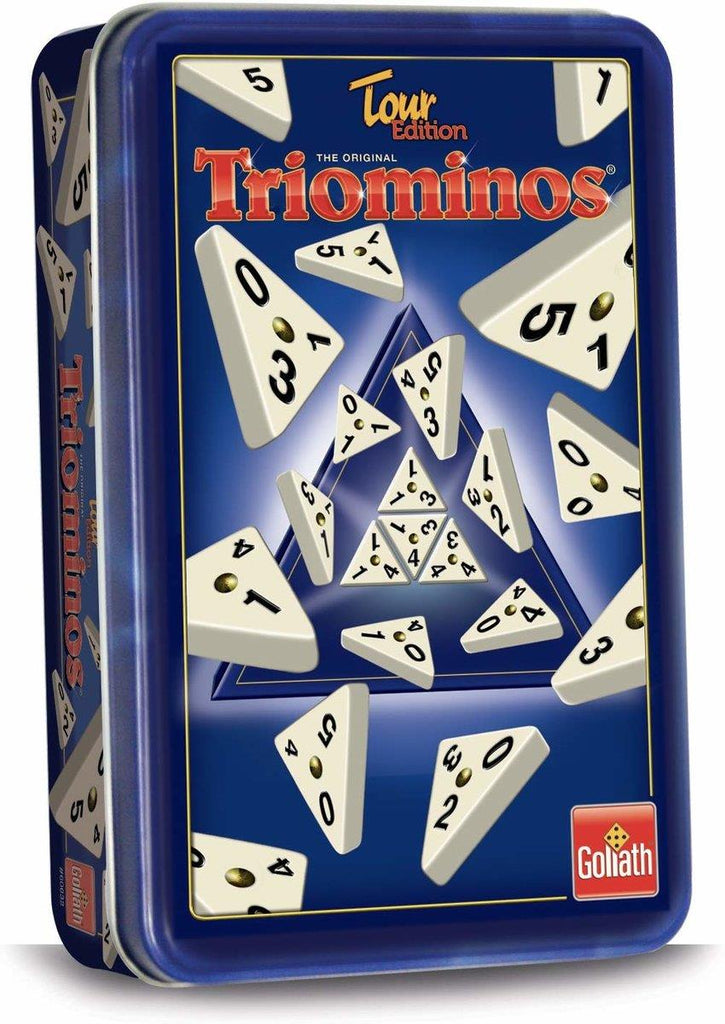 Gesellschaftsspiel - Triominos Tour Edition Reise Denkspiele Goliath