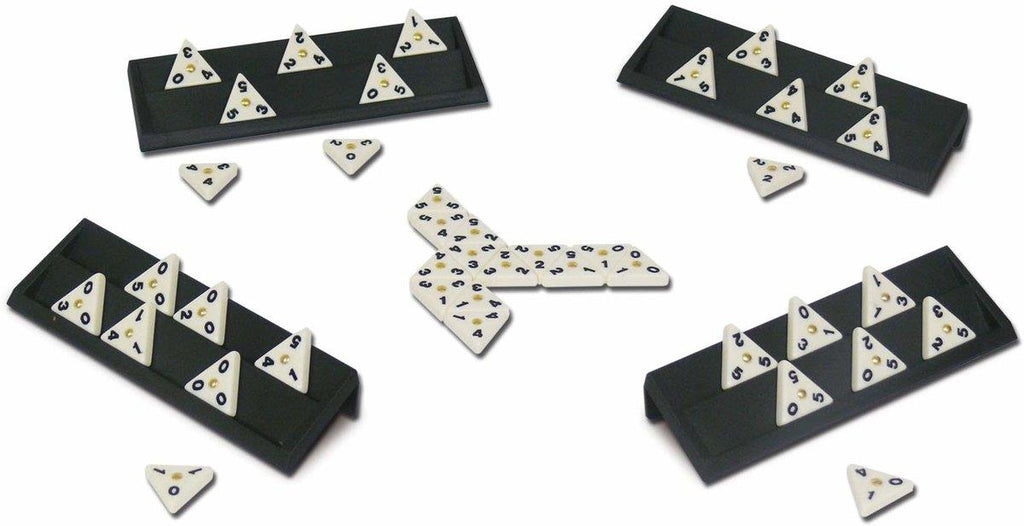 Gesellschaftsspiel - Triominos Tour Edition Reise Denkspiele Goliath