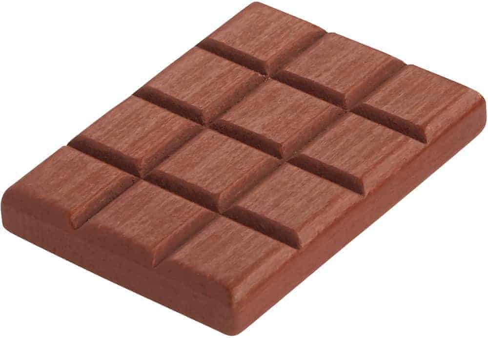 Kaufmannsladen - Kaufladen Spielzeug - Tafel Schokolade aus Holz