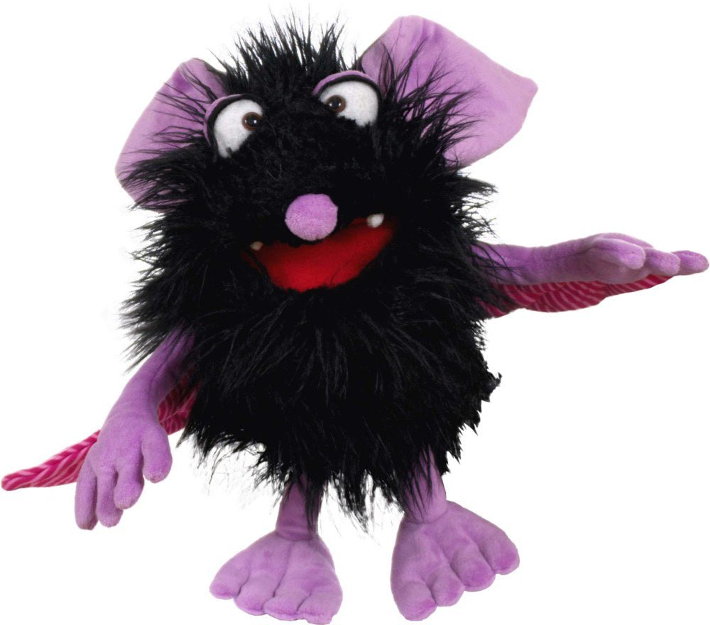 Handspielpuppe - Bammel Monster Fledermaus 35cm - Living Puppets