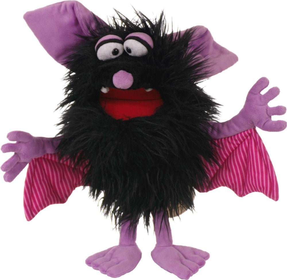 Handspielpuppe - Bammel Monster Fledermaus 35cm - Living Puppets