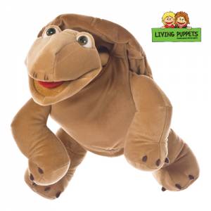 Handspielpuppe - Kleiner Sammy Schildkröte 37cm - Living Puppets