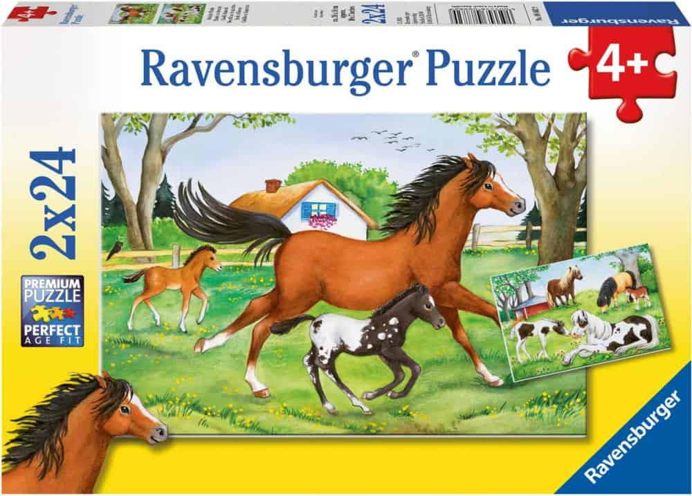 Ravensburger Pferde Puzzle für Kinder ab 4 Jahren