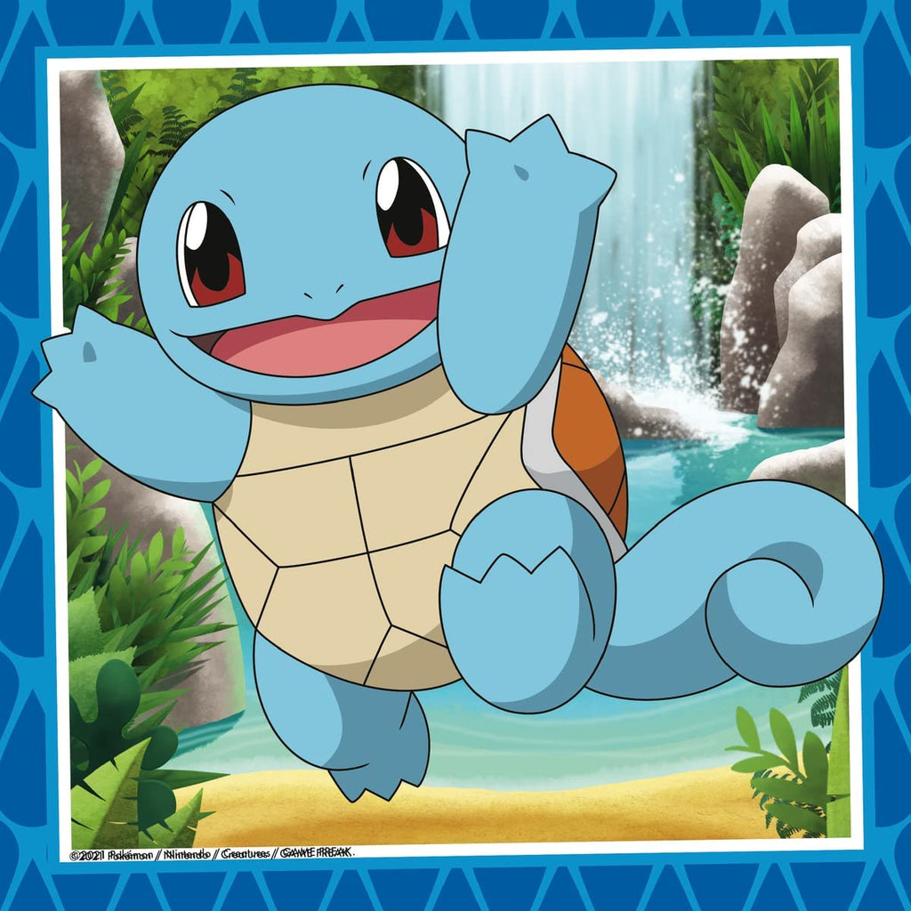 Ravensburger Pokémon Puzzle ab 5 mit 3 Starter-Motiven