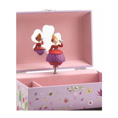 Kinderzimmer - Spieluhr Prinzessin Musikschmuckdose Schmuckkästchen Djeco RATZEKATZ SPIELZEUGLAND
