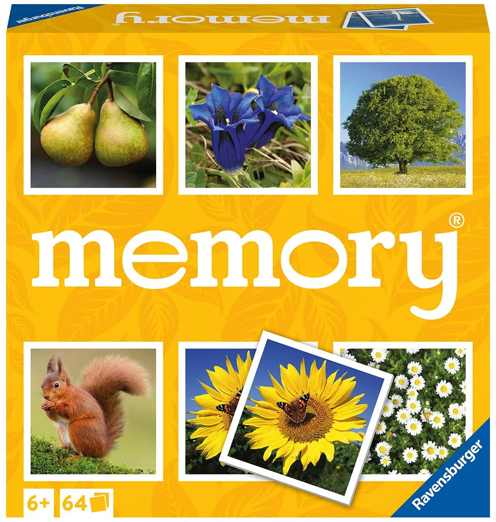 memory Natur Spiel ab 6 Jahren mit Motiven aus der Natur