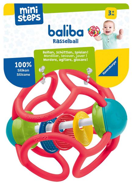 Ravensburger - ministeps - baliba - Rasselball rot Greiflinge Ravensburger