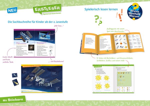 Wieso? Weshalb? Warum? Erstleser, Band 4: Weltraum - Ravensburger