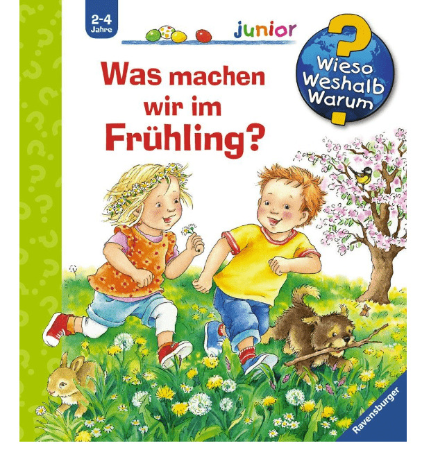 Wieso? Weshalb? Warum? junior: Was machen wir im Frühling? (Band 59) Bücher ab 2 Jahren Ravensburger RATZEKATZ SPIELZEUGLAND